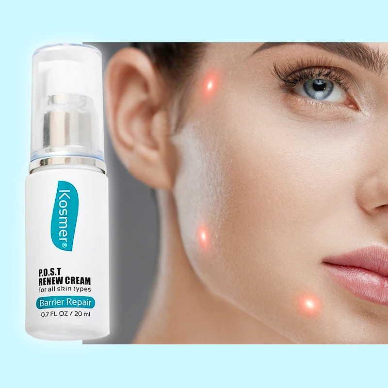 Kosmer anti aging hydrating moisturising scratch facial skin cell renewal gel renew cream for barrier repair