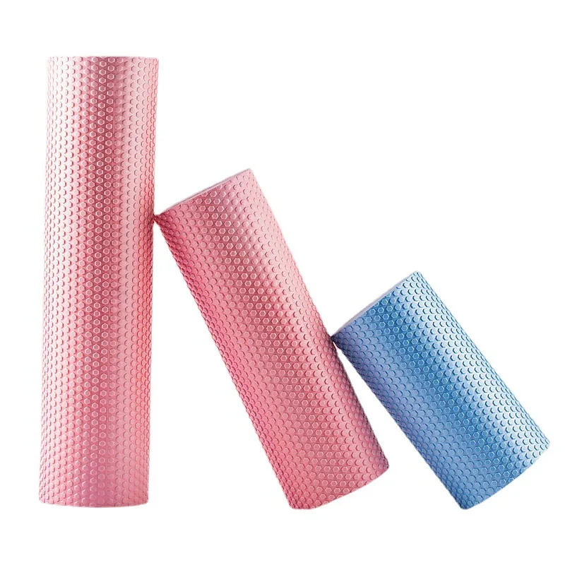 SHENGDE 30cm 45cm 60cm 90cm High Quality Yoga Back Roller Massage Exercise Relax Solid Eva Yoga Foam Roller