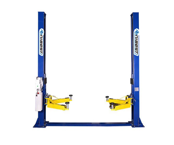 4T manual two side release two post car lift auto hoist vehicle elevator