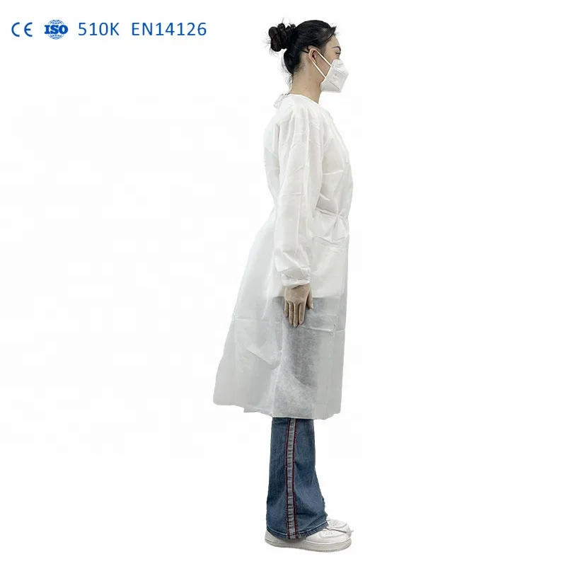 High quality ASTM F1671 disposable surgery gown 40g medical uniforms Medical for Hospitals 510K