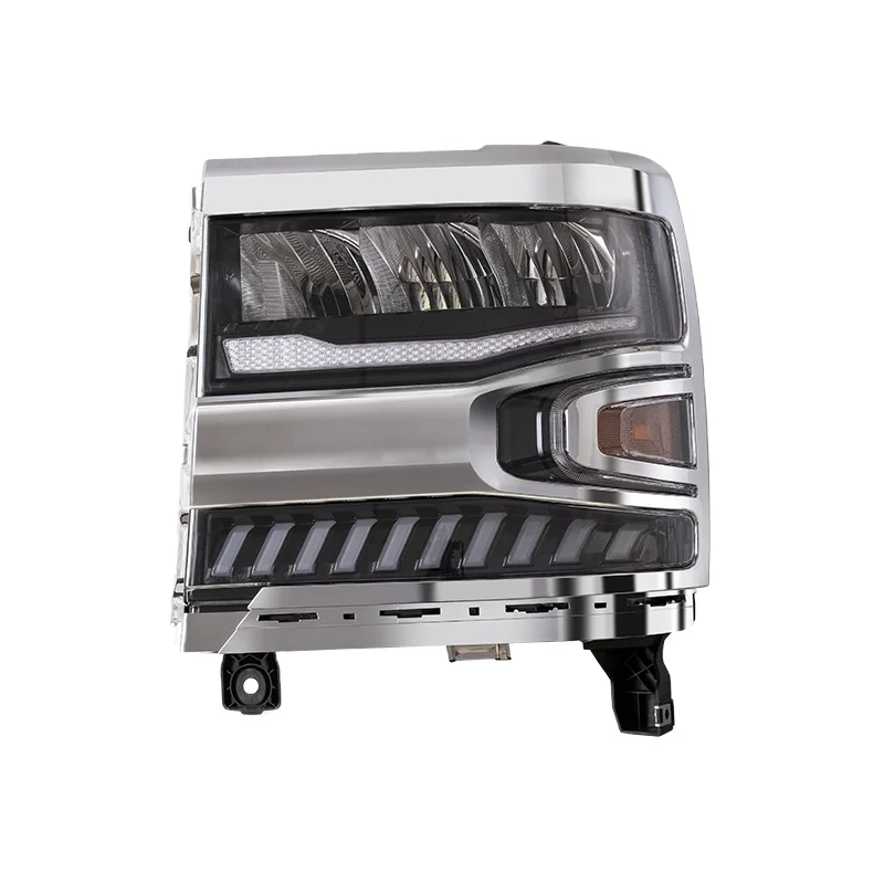 Vland Factory Headlight 2016-2018 Head Lamp For Chevrolet Silverado 1500 Others Car Light Parts LED Accessories Auto Sequential