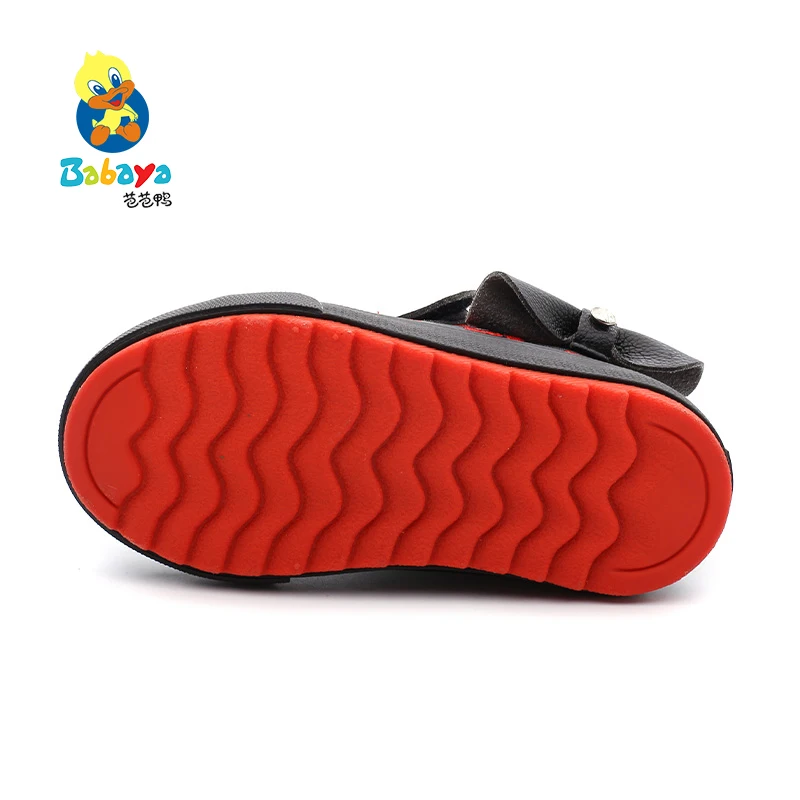 
8227 HUANQIU bowknot Cool Girls Lightweight Soft Sole Shoe Comfortable Leisure Sports Shoes Sneakers Kids 