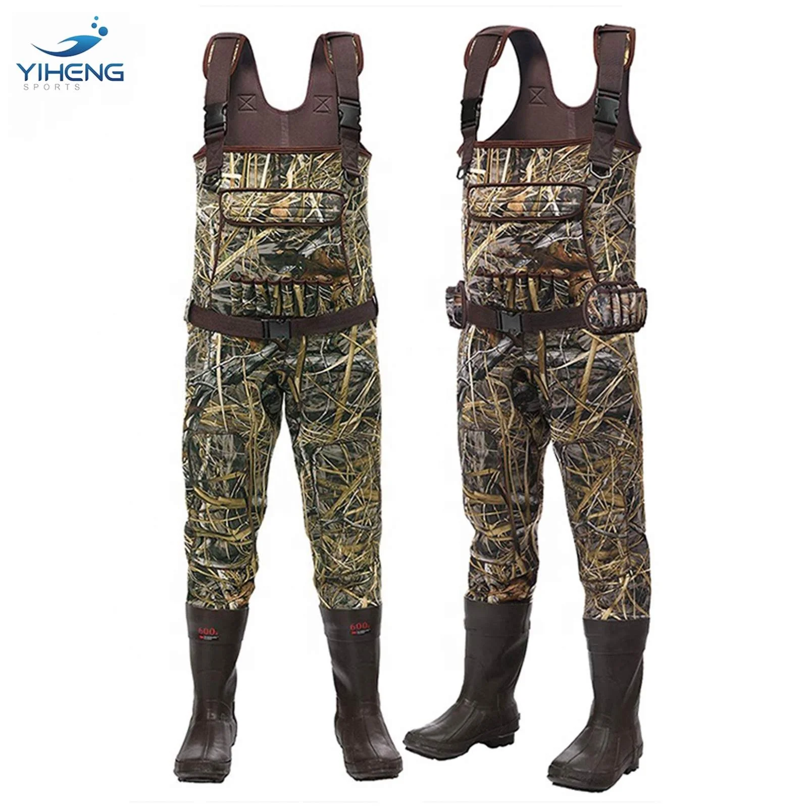 YIHENG Custom Wholesale Neoprene Duck Hunting Scarponi Wading Pants