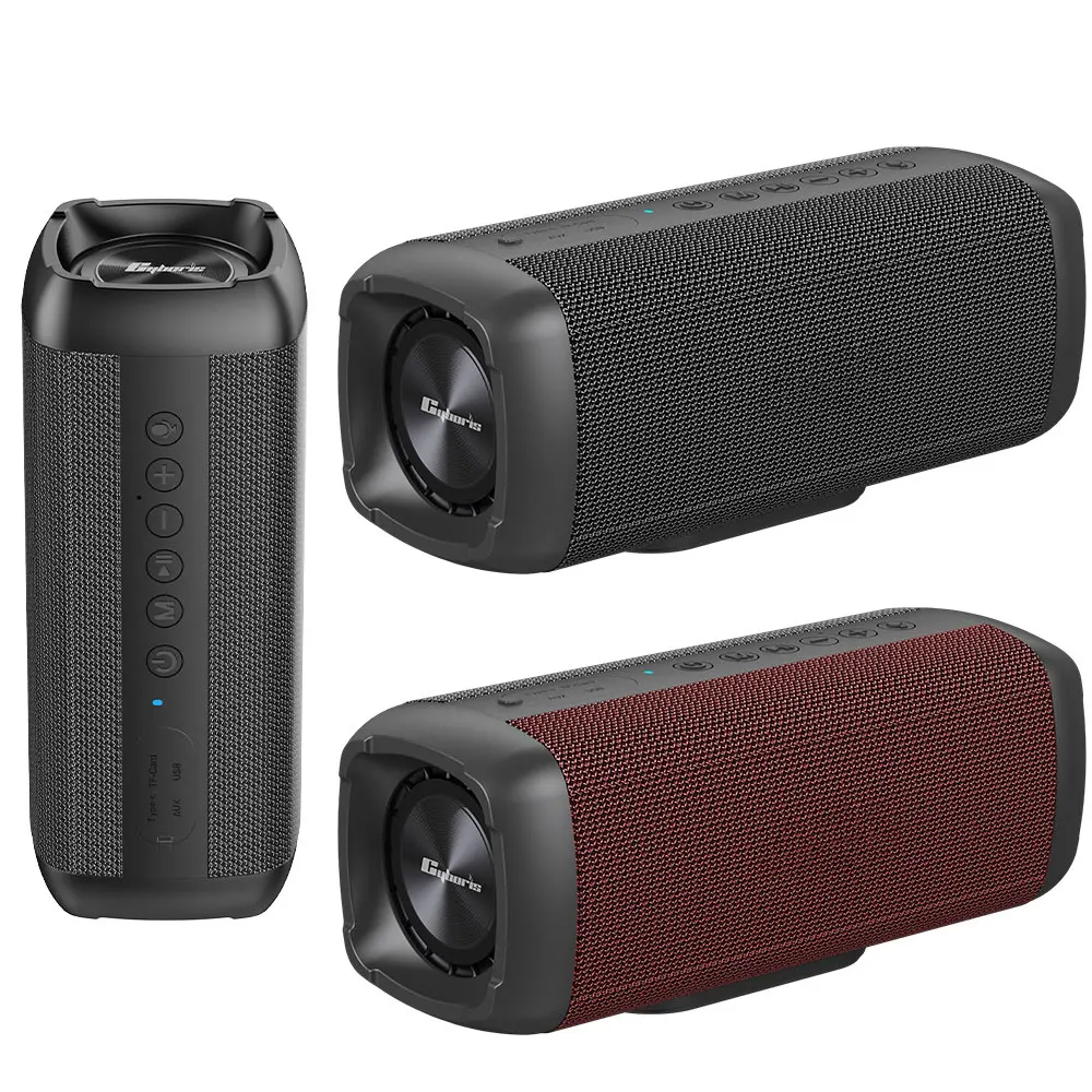 IPX7 Waterproof Wireless Speaker Spikar Subwoofers High Level Power Speaker & Horn 60W Sound Equipment Amplifiers