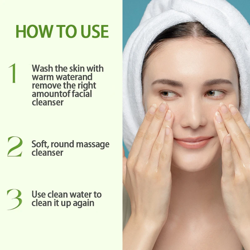 Private Label Hydrating Facial Cleanser Hyaluronic Acid Ceramide Glycerin Hydrating Cleanser For Normal To Dry Skin