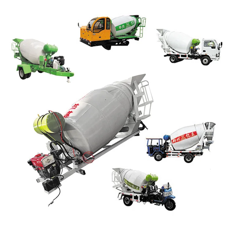 3.0 Cubic Meters concrete mixer tank Ready-MixKing Trailers volumetric mixer tank