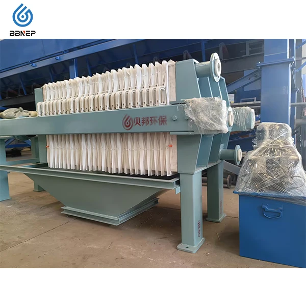 New Automatic Ceramic Kaolin Clay Pressing Machine Wastewater Mechanical Filter Water Treatment