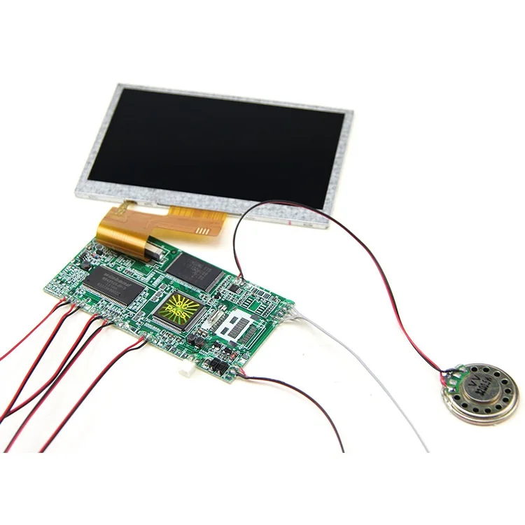 Mp4 модуль видеоплеера для рекламной машины светодиодный видео настенный usb mp4 плееры Модуль платы