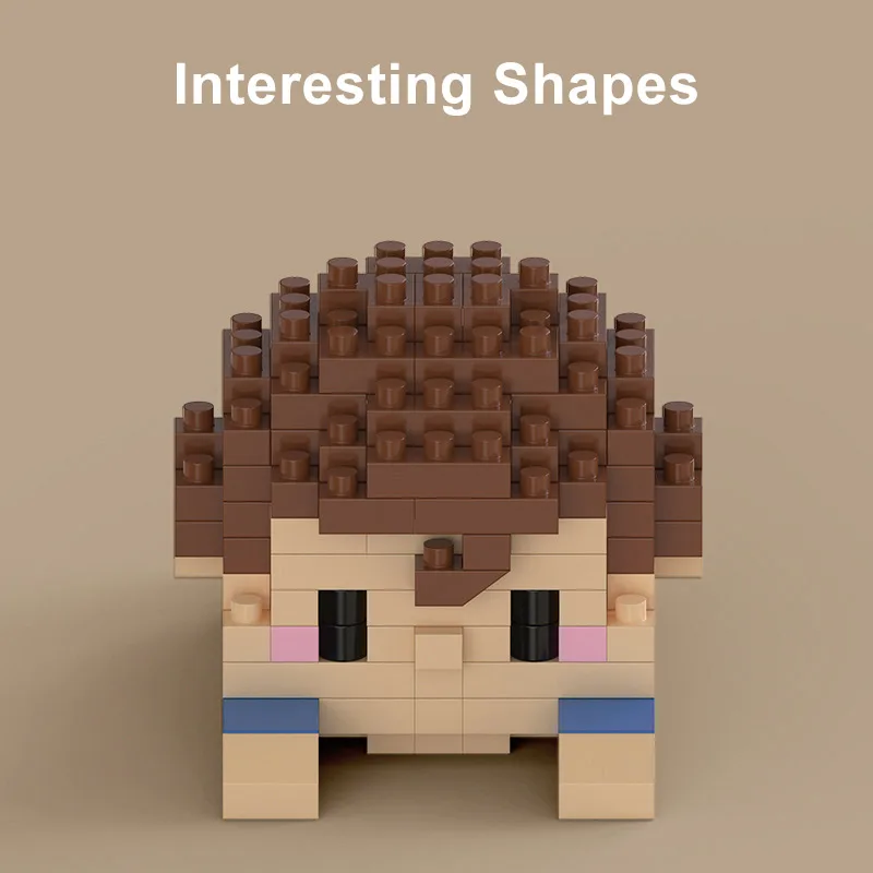 PAPA METAVERSE Cute ABS Educational Building Blocks Construction Toy with CE Certificate MOQ 100pcs Carton Packing