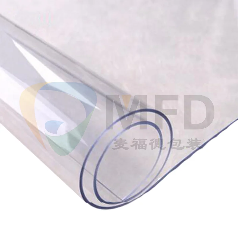 Alibaba Express soft normal super clear pvc film