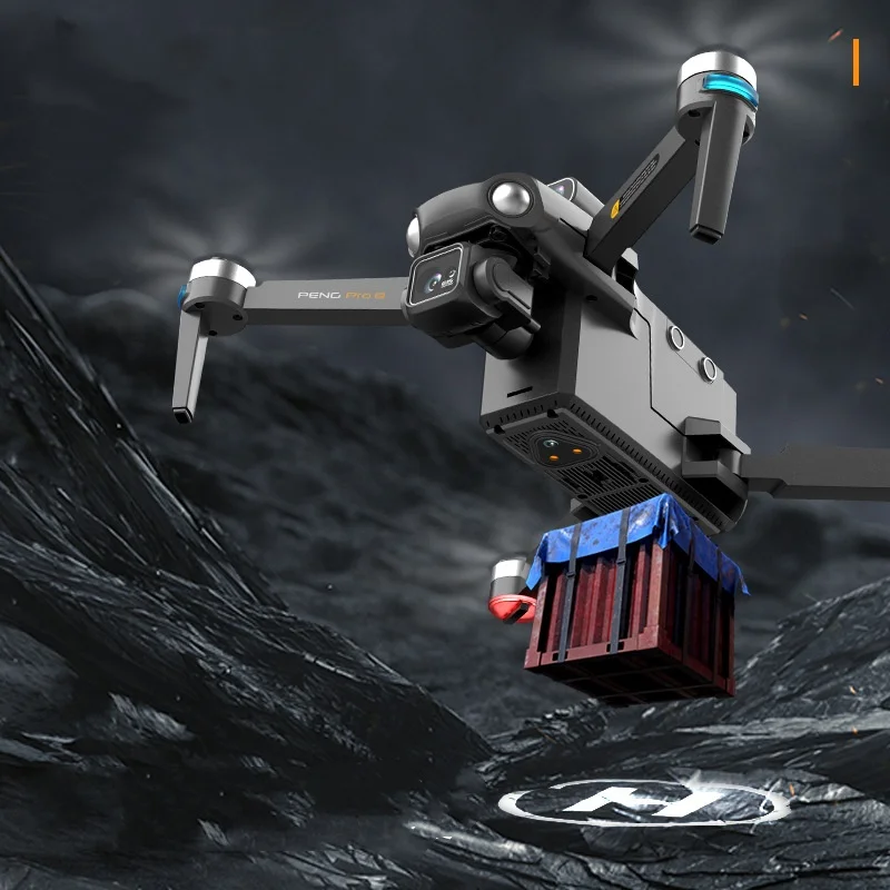 SMRC2024 new drone s810pro with screen remote control digital image transmission obstacle avoidance 8k HD dual camera drone