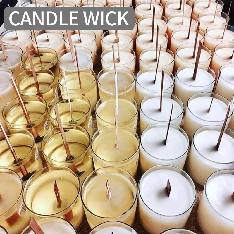 Wholesale Customized Length Cotton Candle Wicks  Hemp Candle Wicks Accessories Candle Wicks