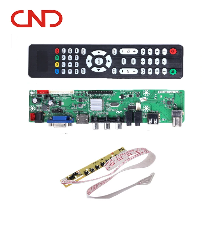 Cheap Price Universal Lcd TV Controller Driver Board HDV56R-AS V2.1