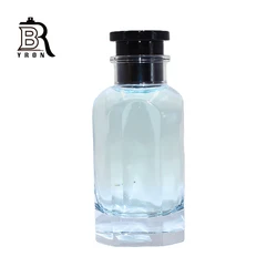 Perfume Essential Oil Empty Square Colored Crimp Glass Bottle Turkey Spray