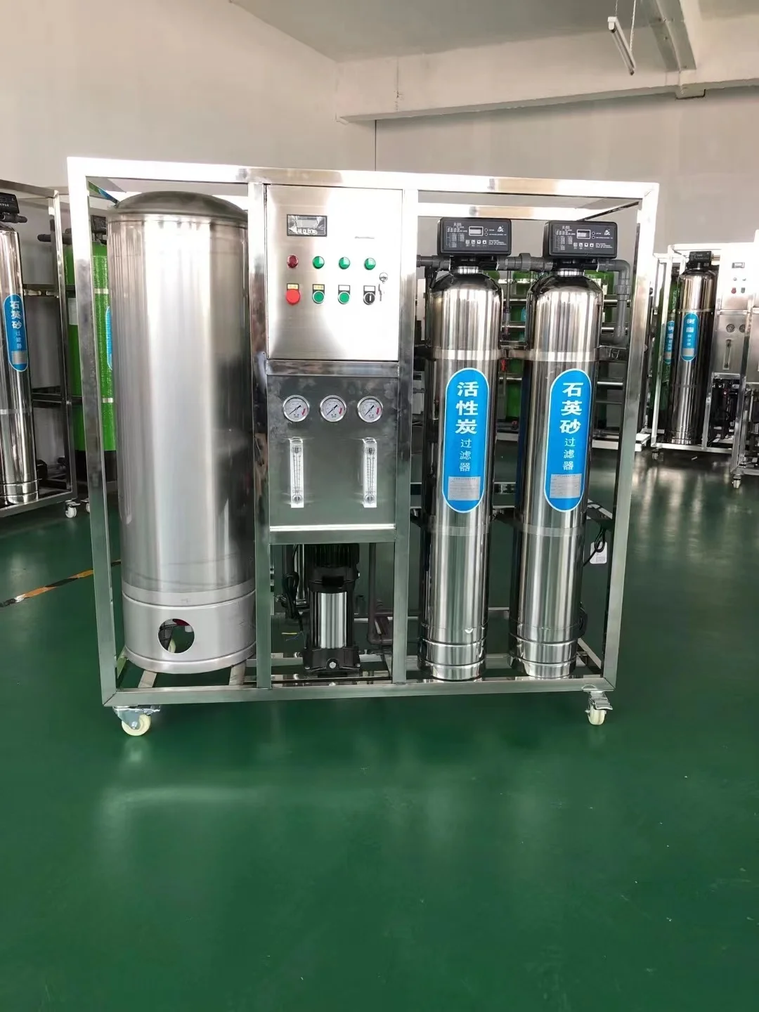500 liters osmosis inversa reverse osmosis machine Agua de la llave RO unit 3000LPH  alkaline water machine commercial size
