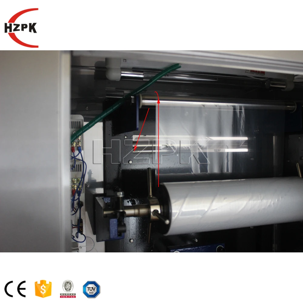 HZPK Sj-1000 Automatic Pouch Sachet Vertical Liquid Water Juice Printing Filling And Package Sealing Making Machine Italy