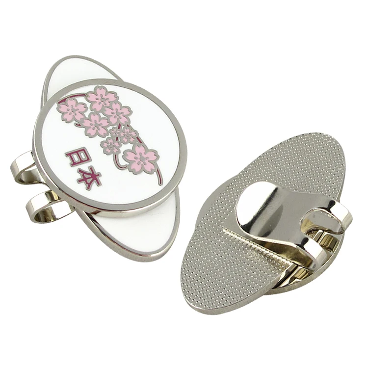 Пользовательские маркеры для мяча гольфа и цифровой печати шляпы зажимы магнитный держатель