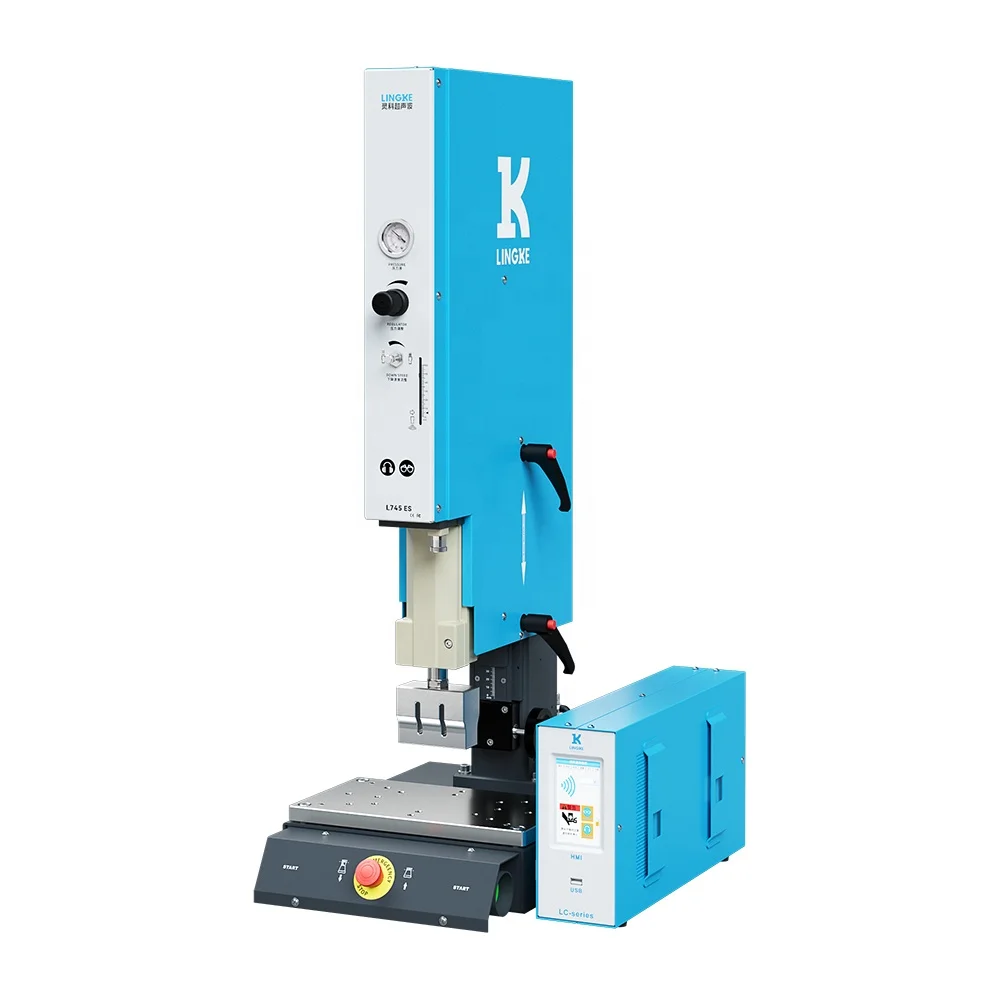 Высокочастотный ультразвуковой сварочный аппарат для наушников коммуникационное оборудование пластиковый сварщик