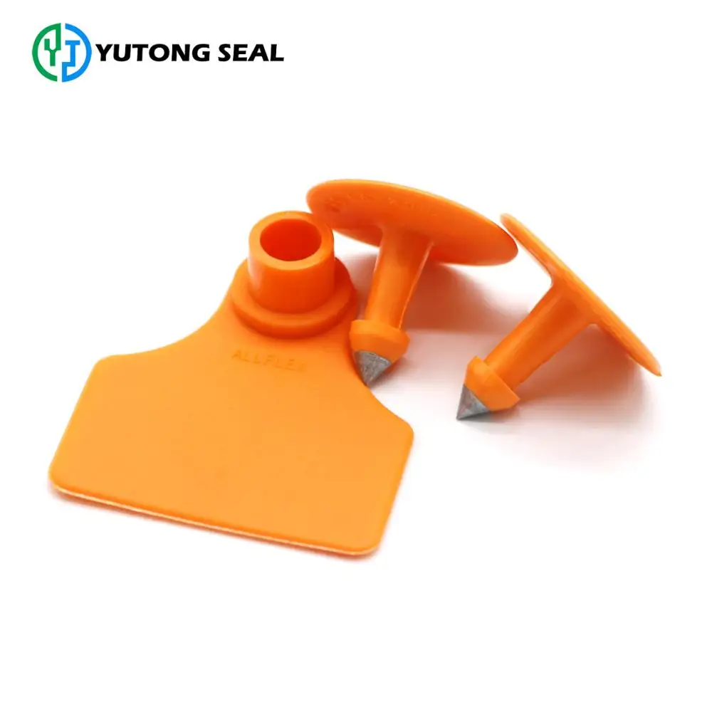 
 Ушная бирка YTET 002 с защитой от вскрытия крупного рогатого скота из ТПУ материала  