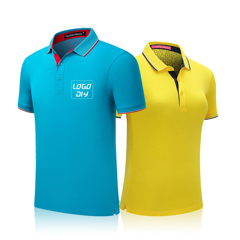 Custom original polo shirts mens uniform polo shirt with button