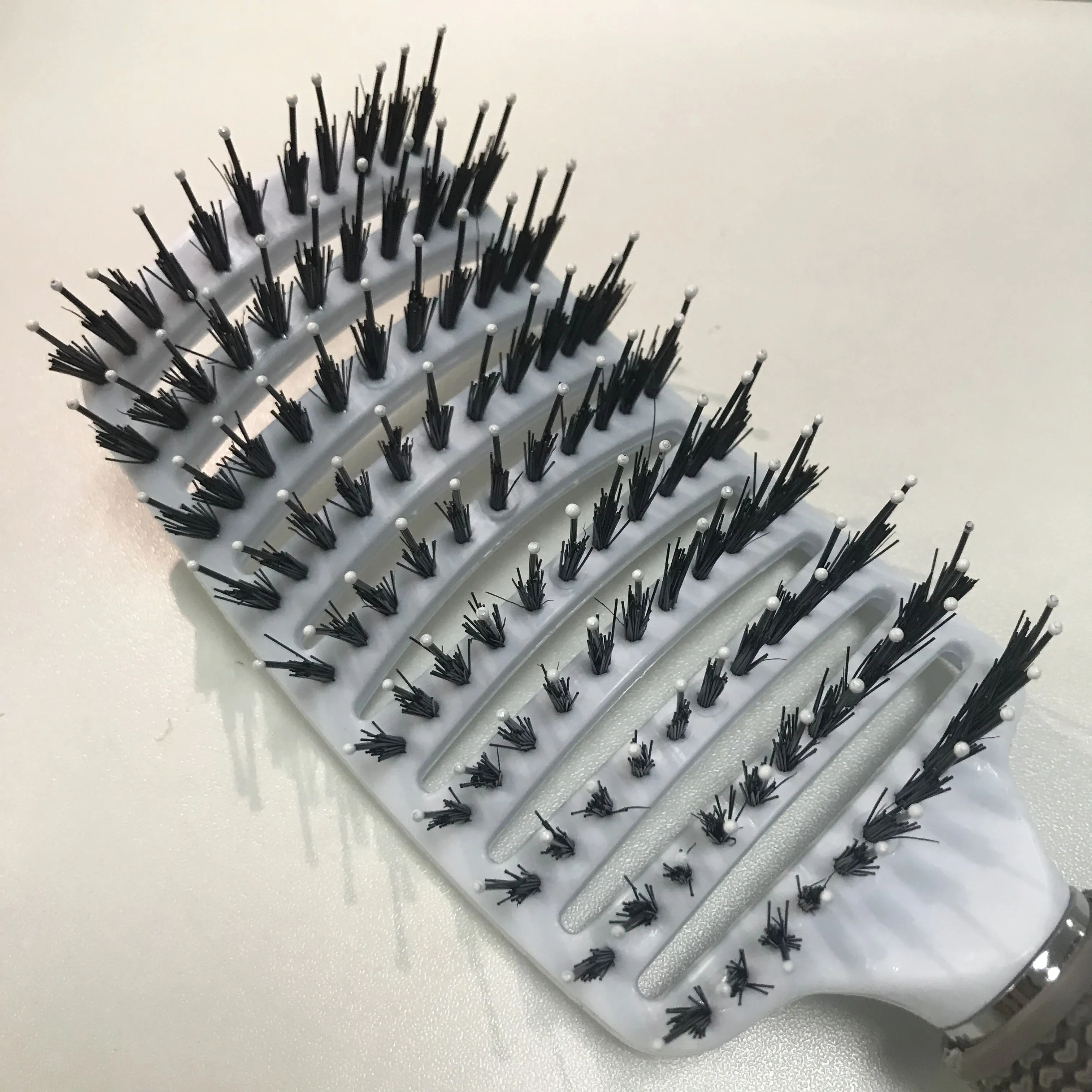 Woman Hair Comb Scalp Massage Comb Bristle Detangling Hairbrush Bristle Nylon Women Hairdressing Styling Tool Curly Hair Brush