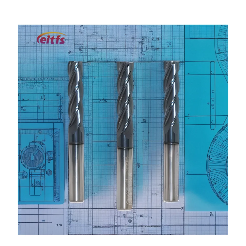 Eitfs endmill 15x15x2.5mm 4-edge carbide insert cutter for tungsten end mill diameter 0.5 keywords carbided End Mill