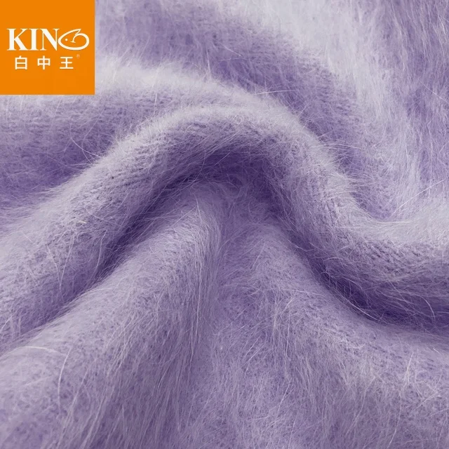 Wholesale sunday angora yarn 80%angora 20%nylon blended yarn 60 stock colors angora for knitting and hand knitting