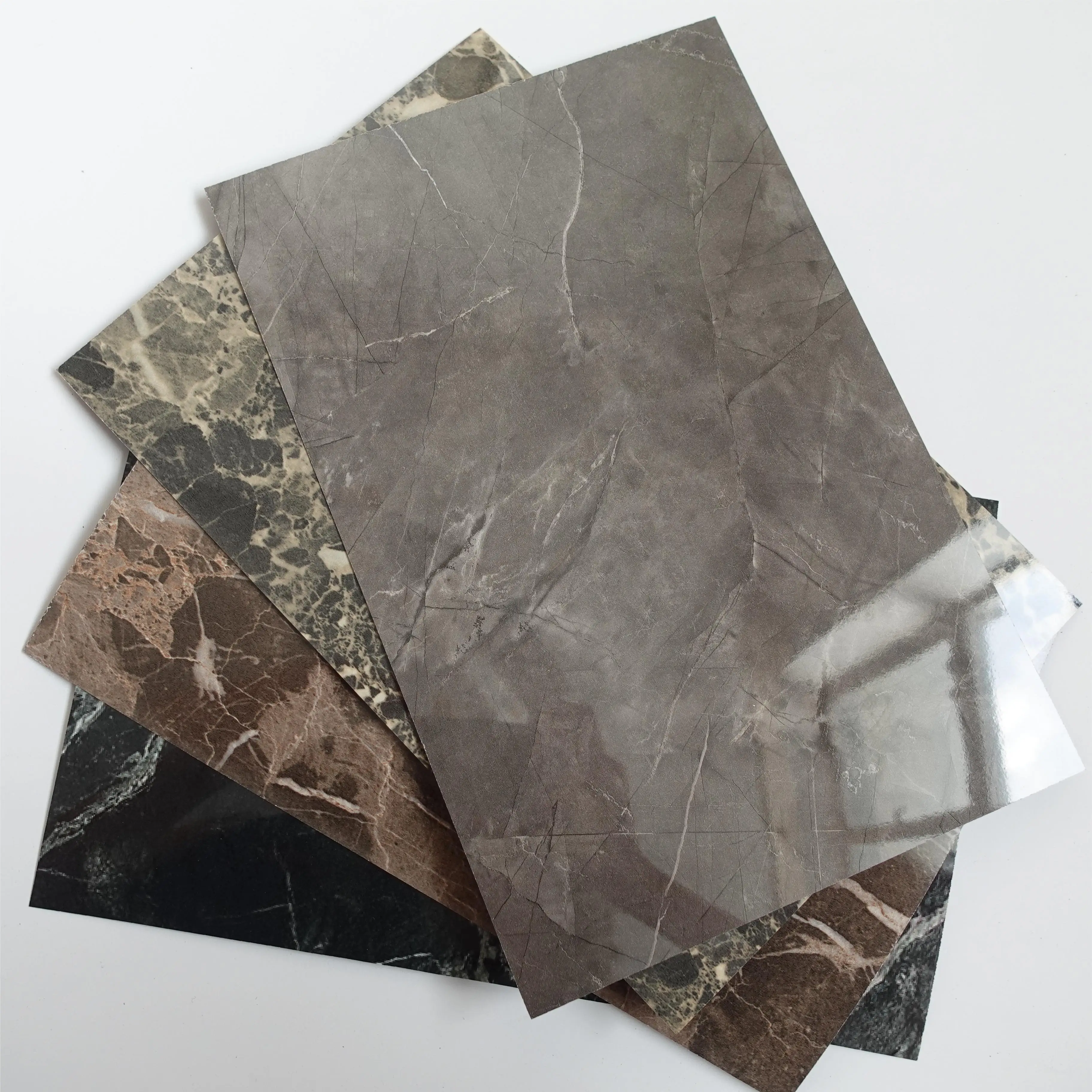 Lesifu grey black stone marble hpl sheet rock color laminate marble formica hpl with great price
