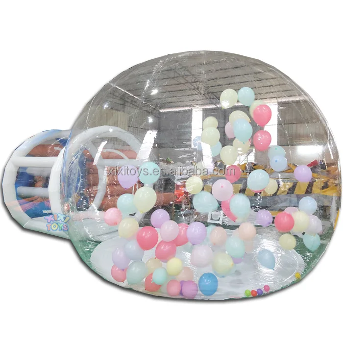 13ft diameter transparent inflatable bubble hotel dome tent inflatable bubble lawn tent inflatable bubble Camping Tent