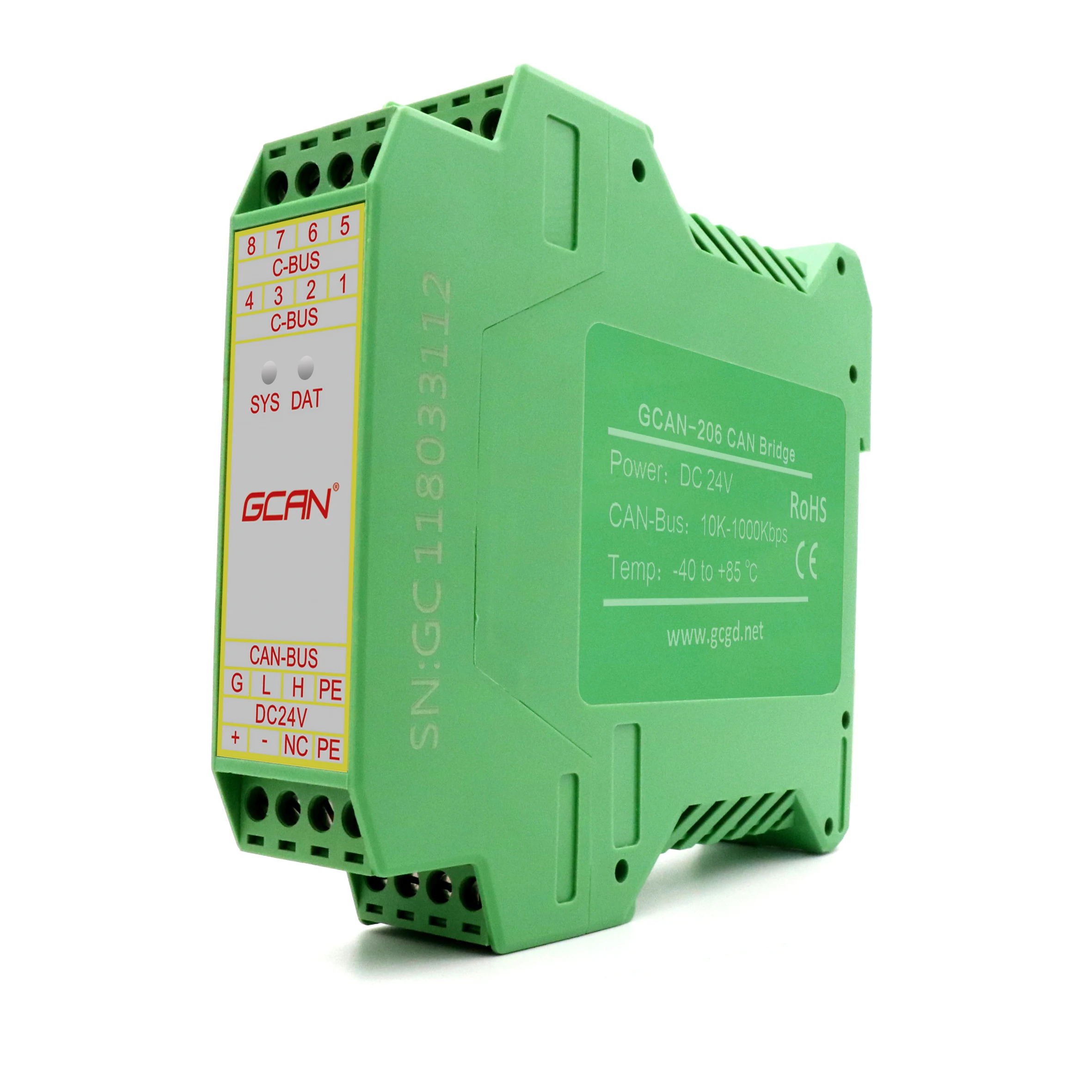 CAN DC 5V to expand CAN-Bus communication network repeater with electric isolation 1500V