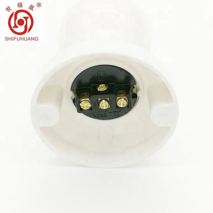 High Temperature Copper Lamp E27 Electric Powered Light Bulb Socket Lamp holder