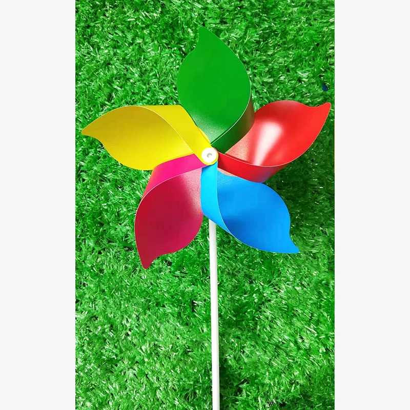 
Advertising gift children paper diy handmade spinning kids toy windmill for toy store 