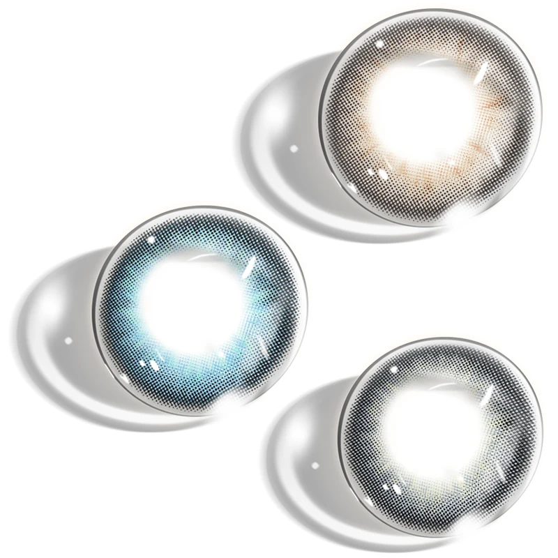 EYESHARE Makeup Color Contact Lenses for Eye Use Cycle Urba Cosmetics Contacted Lens for natural Beauty Colored Lenses