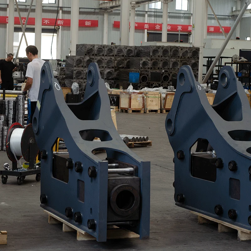 mb120 Rammer front head  for  hydraulic breaker parts hammer for sale