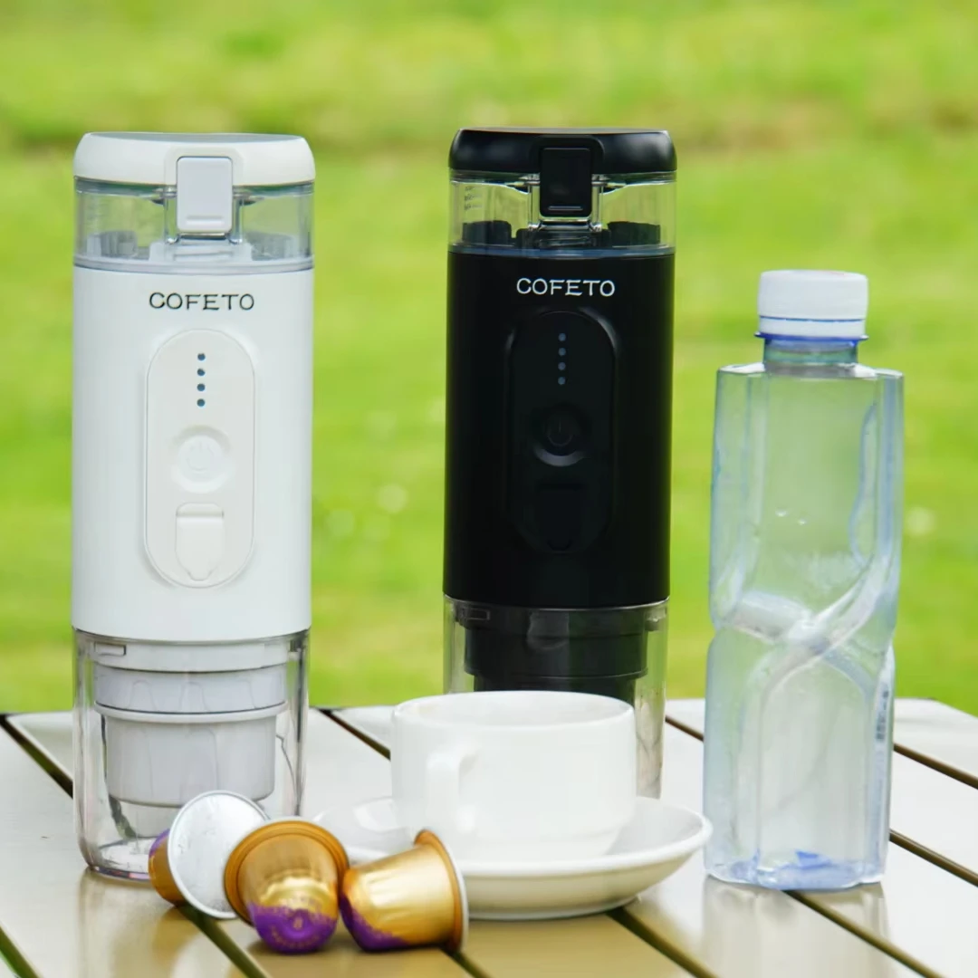 20Bar Outdoor Espresso Portable Cold Brew Heating Coffee Maker Machine Capsule