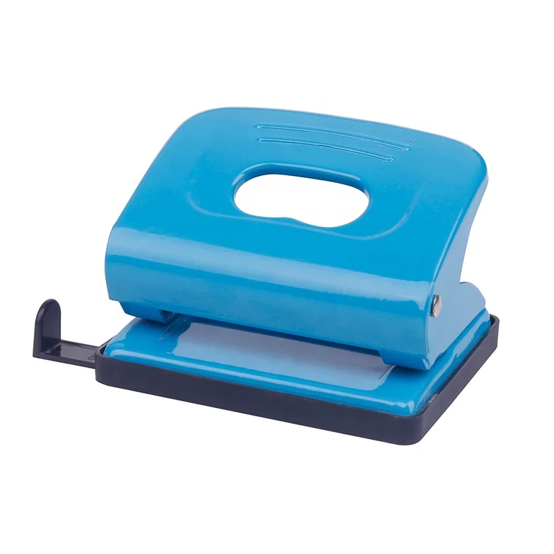 Essential for Punching, Standard 2 Hole 80mm Paper Punch With 10 Sheets Paper in Office and School(5.5mm/6mm)