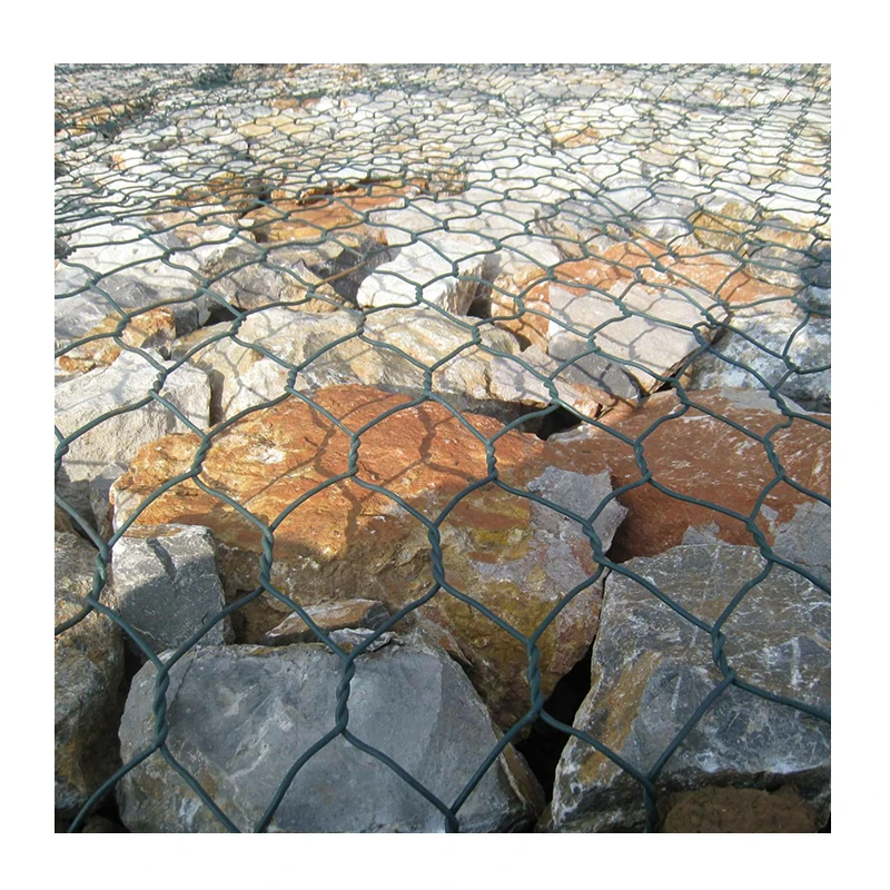 Top Quality Heavy Galvanized Gabion Basket Gabion Box Hexagonal Iron Wire Mesh Woven Gabion Net