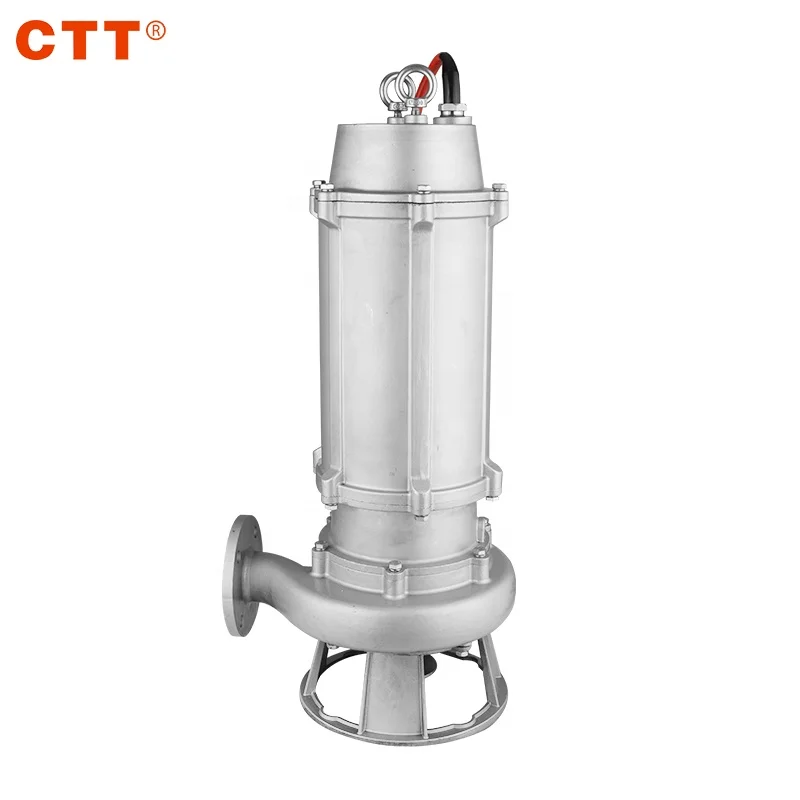 qingeal submersible sewage centrifugal stainless steel pump vertical water pressure booster centrifugal pump