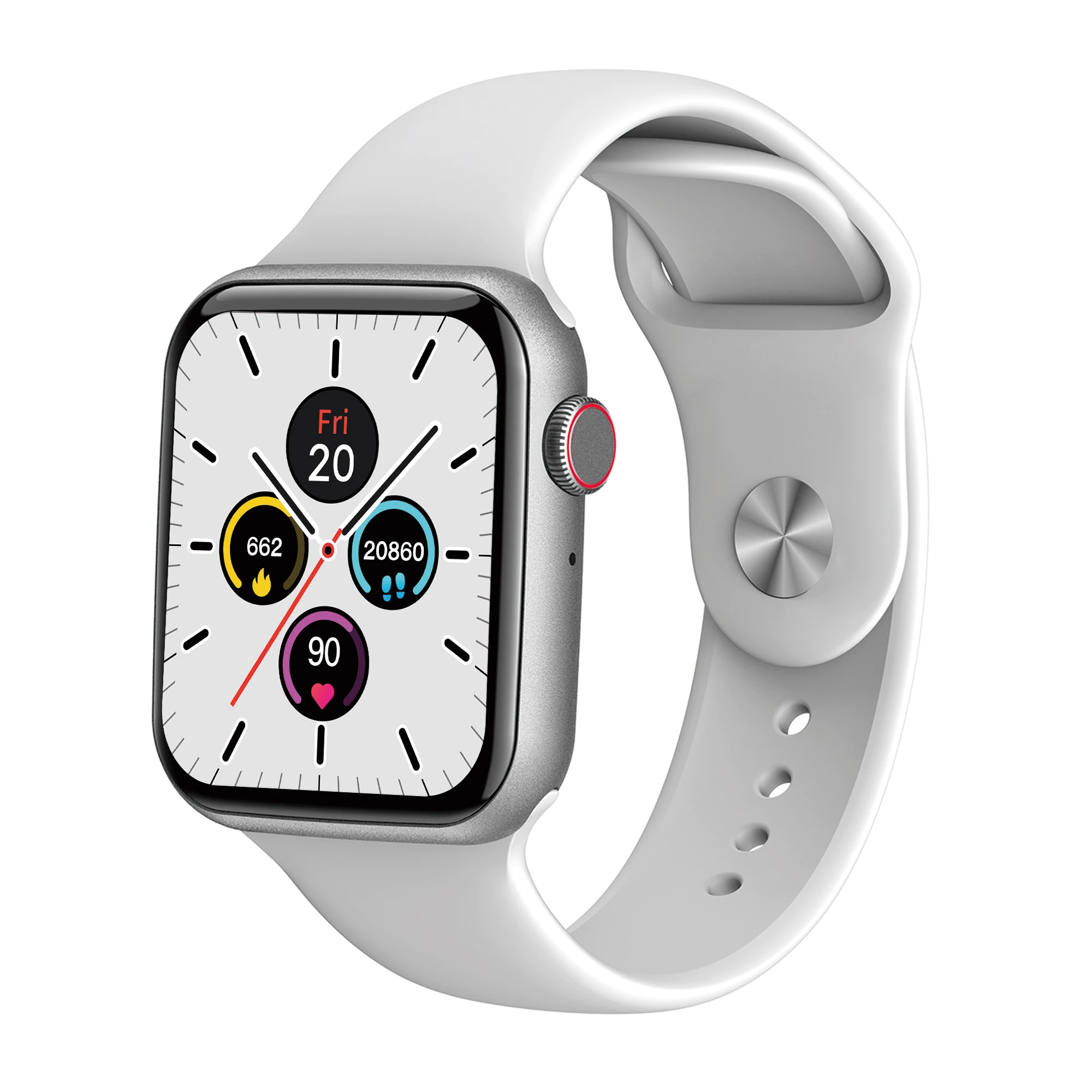 Heart Rate Bt Calling Fitness Tracker CE RoHS Temperature Smart Watch for Android and Ios W32