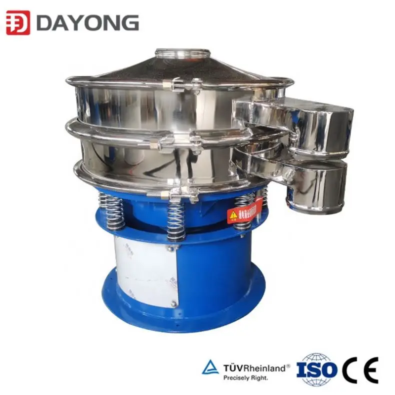 corrosion-resistant custom stainless steel vibrating sieve for sizing powder