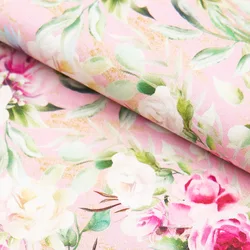 Wholesale Fabric for Clothing Material, Dress Apparel with Print on 100% Cotton Poplin