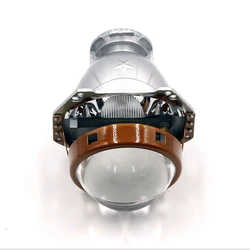 Super Bright Car HD Bifocal Lens 55W 6000LM Projector Headlights HID/LED Projector Lens for Auto