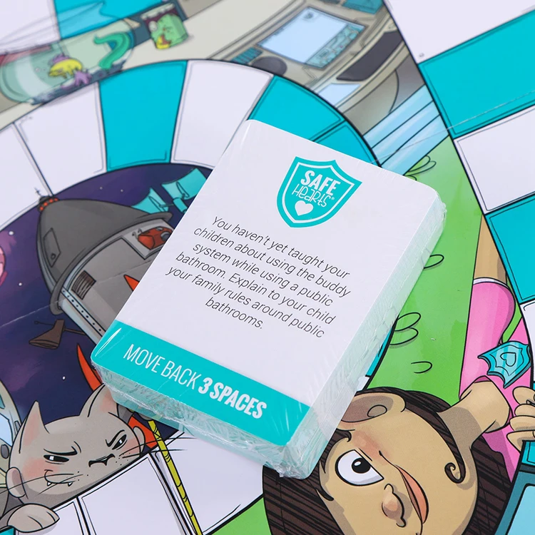 Custom logo design printing paper table toys risk/chess/educational/business/drinking/ board game with box