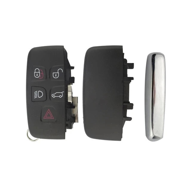 5 Buttons For Land Rover Range Rover Sport Discovery 4 Evogue LR4 2010-15 Refit for XE XFL Et Jaguar Freelander Car key
