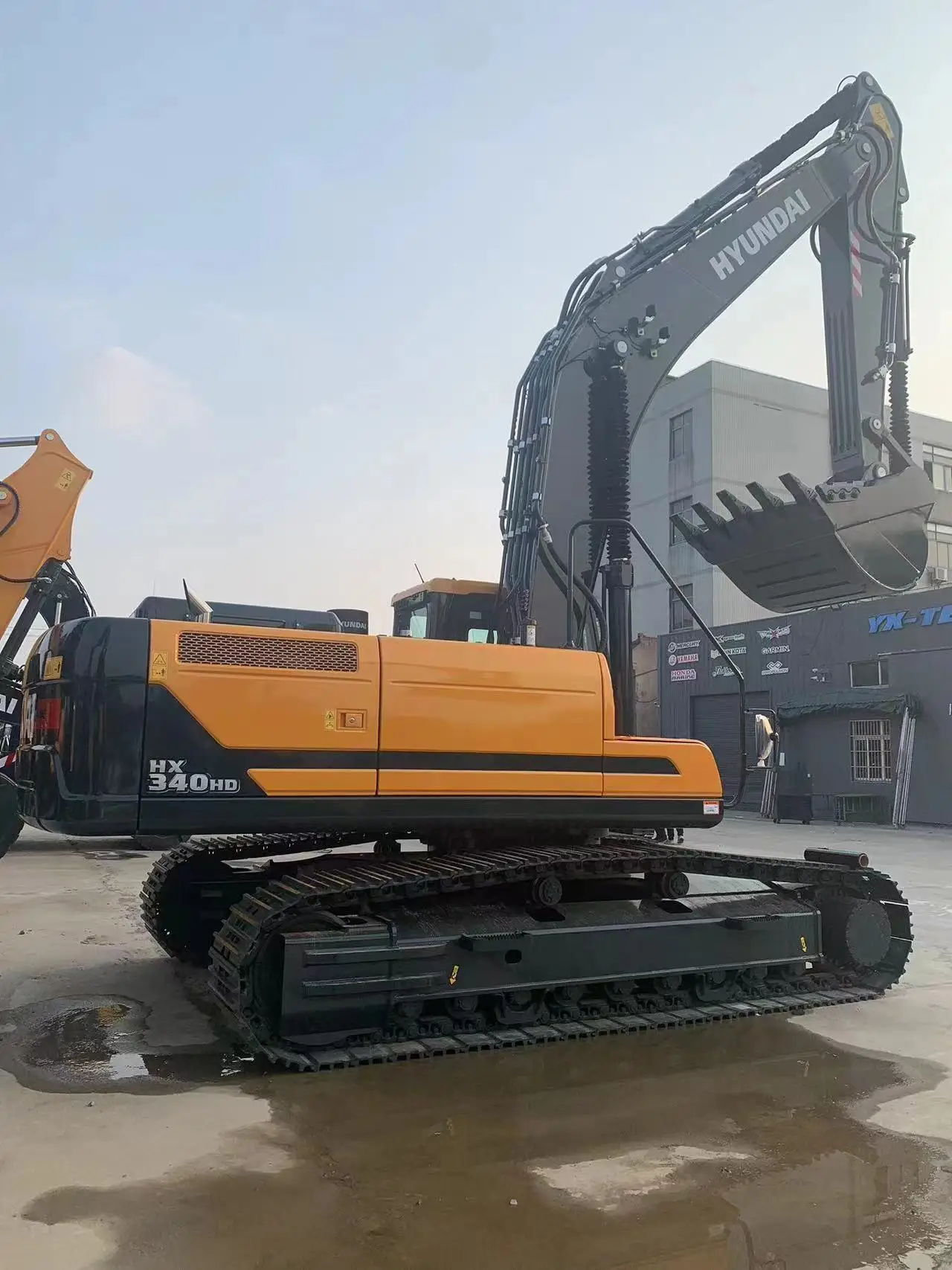 Компания Hyundai HX340HD South Korea изготовила 34-тонный Новый землеройный гусеничный двигатель escavadora 340hd CE Тяжелый гидравлический экскаватор HX340