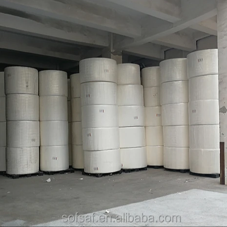 Raw Material Jumbo Tissue Paper Parent Mother Roll Toilet Paper