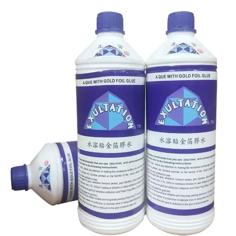Экологически чистый итальянский клей на водной основе для листьев золотой фольги