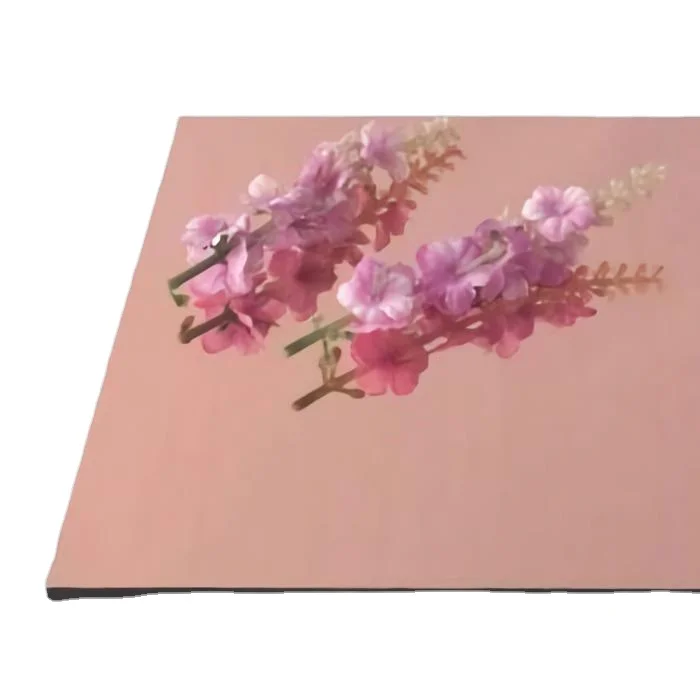 Rose gold acrylic plexi mirror sheet 1220x2440 customized thickness 1-6mm