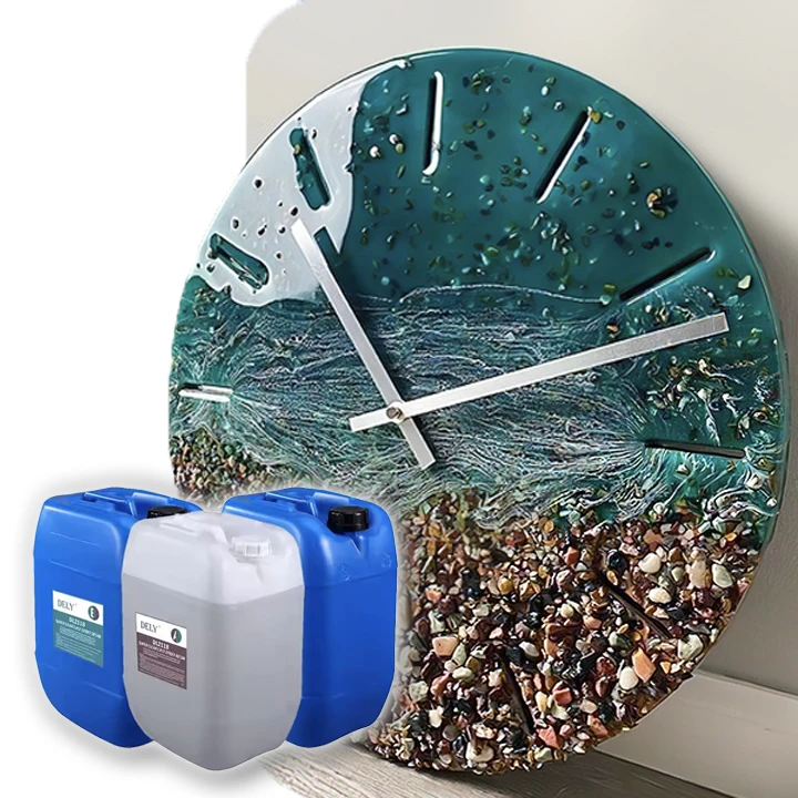 OSBANG Wholesale Crystal Clear 3:1 Transparent Liquid DIY Bar Top Adhesive AB Glue Resin Epoxy For Table Tops Painting