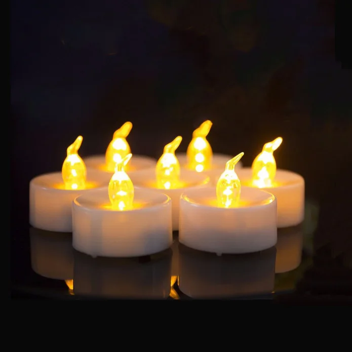 Wedding decorating flameless bougie led tea candle